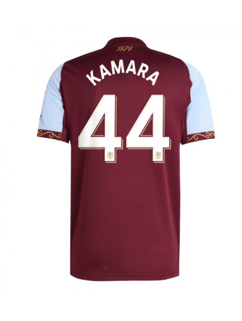 Aston Villa Boubacar Kamara #44 Domaci Dres 2025-26 Kratak Rukavima Aston Villa Boubacar Kamara #44 Domaci Dres 2025-26 Kratak Rukavima